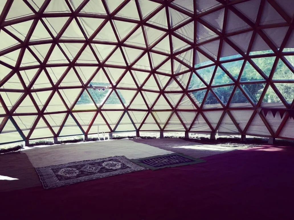 Interior del domo
